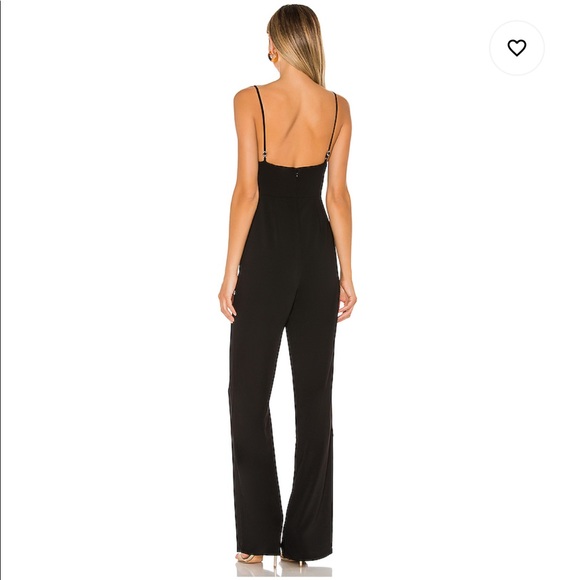 Lovers + Friends Jayden Jumpsuit in Black - Picture 3 of 3